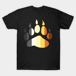Pride Stripe Bear Paw T-Shirt